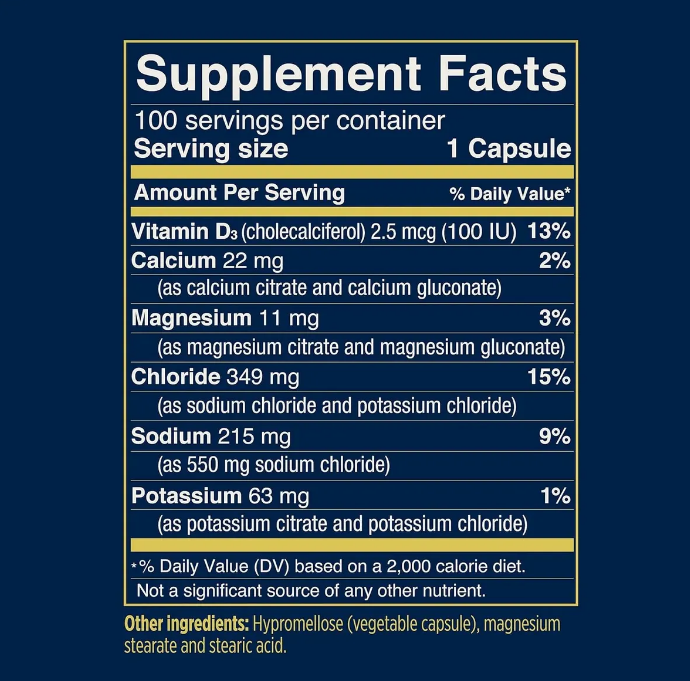 SALTSTICK ELECTROLYTE CAPSULES