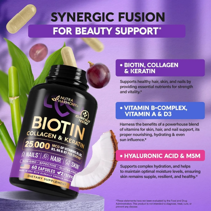 BIOTIN COLLAGEN & KERATIN