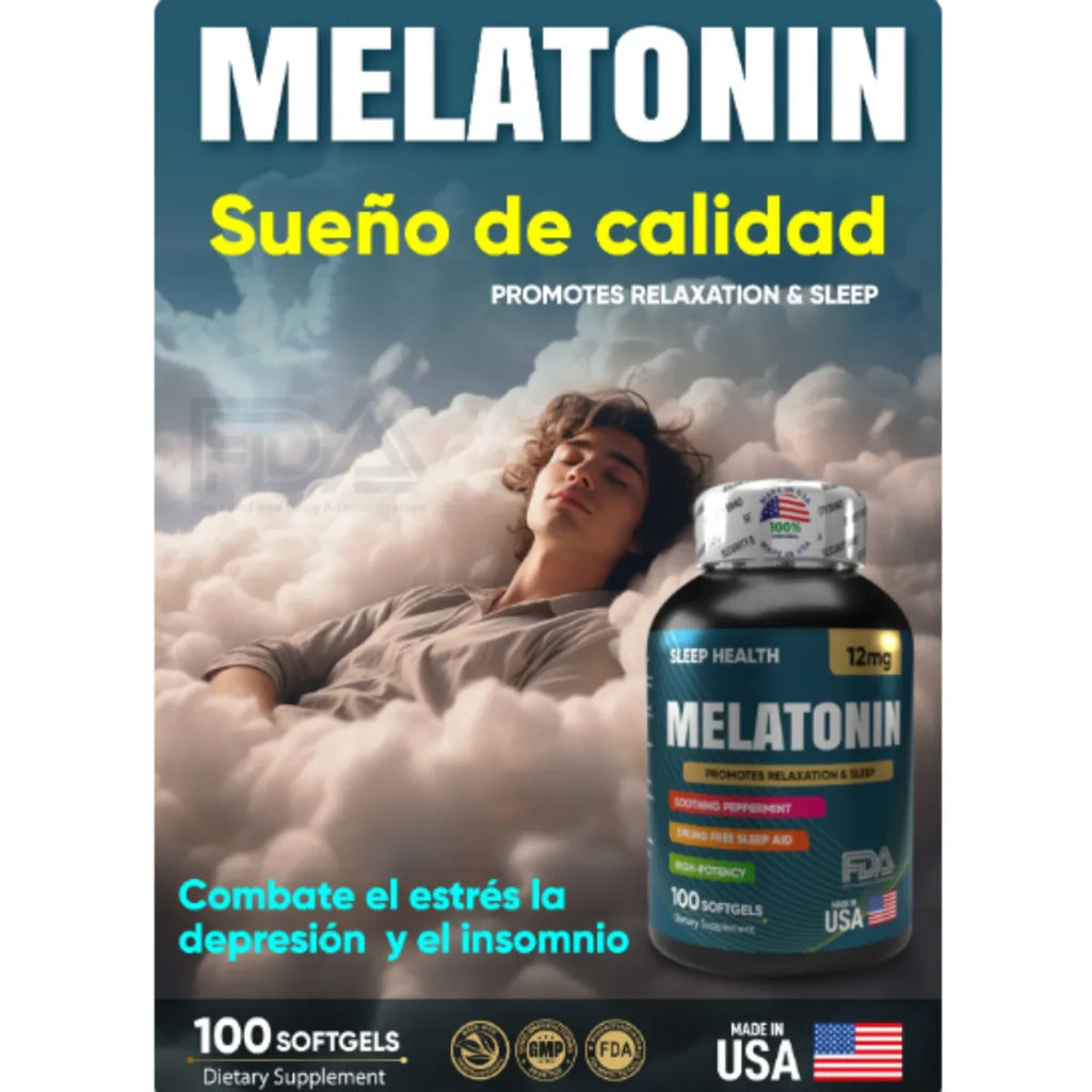 MELATONINA X 100 SOFGELS - SLEEP HEALTH
